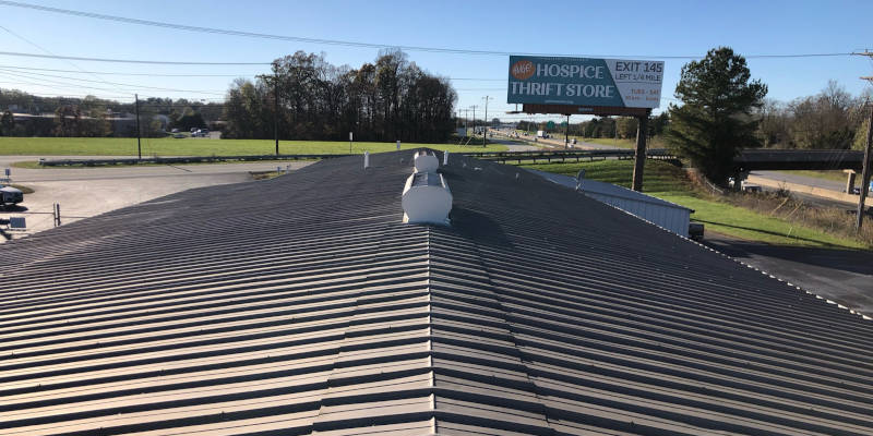Commercial Metal Roof Repair in Burlington, North Carolina